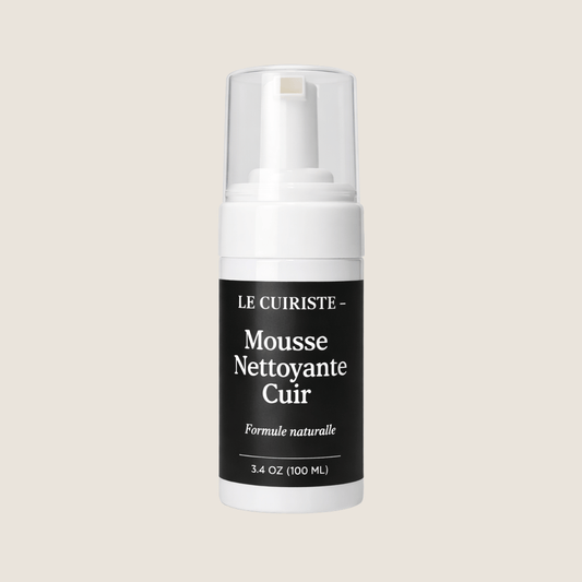 LE CUIRISTE - Mousse nettoyante cuir